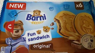 Trying Barni Fun Sandwich