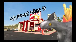 McGoat tries it (original?) #GoatTriesIt