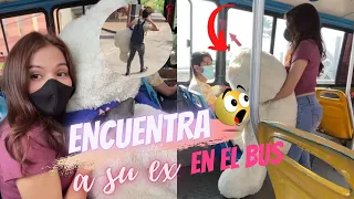 ENCUENTRA a su EX en el BUS 😱y le pide PERDON