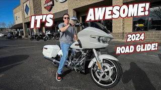 I Bought a 2024 Harley Davidson Road Glide... Immediately Rode It 150 Miles Home!