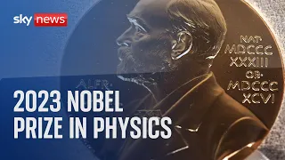 2023 Nobel Prize in physics announcement