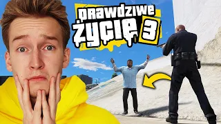 GTA V PRAWDZIWE ŻYCIE #5 ZATRZYMAŁA mnie POLICJA! 🤢 [S3]