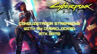 Cyberpunk 2077 On overclocked 3070 & AMD 5600X