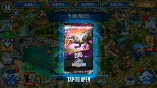 UNLOCK DEINOSUCHUS LUCKY TO RECEIVE INDOMINUS REX PACK | JURASSIC WORLD THE GAME