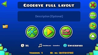 Goodbye (CANCELLED) | Geometry Dash