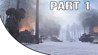Call of Duty United Offensive Gameplay Walkthrough Part 1 - American Campaign - Ardennes