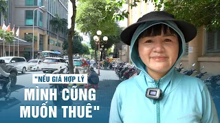 Ủng hộ cho thuê vỉa hè vì “bày ra cũng không bị hốt”