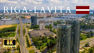 ▶️ Magic of RIGA, LAVITA 🇱🇻 | by Drone Footage | 8K ULTRA HD