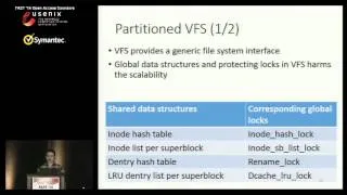 FAST '14 - MultiLanes: Providing Virtualized Storage for OS-level Virtualization on Many Cores