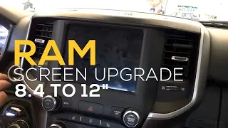 2019 - 2021 Ram 12 inch UAX Screen Upgrade!