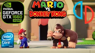 Mario vs. Donkey Kong (SWITCH) on GTX 1660 Super & Intel I3 12100f | Yuzu Emulator