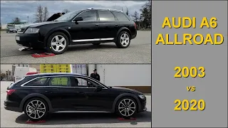 SLIP TEST - Audi A6 Allroad  -  2003 vs 2020  -  C5 vs C8  -  @4x4.tests.on.rollers