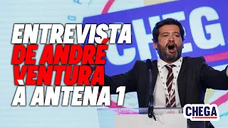 Entrevista de ANDRÉ VENTURA à ANTENA1