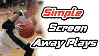 Simple Screen Away Basketball Plays For Youth