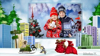 С Новым Годом | Happy New Year | Free Project ProShow Producer