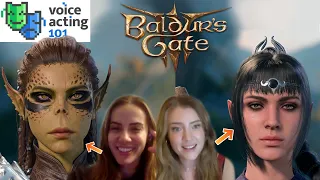 a chat with Baldur’s Gate 3’s SHADOWHEART & LAE’ZEL! (Jennifer English & Devora Wilde) | VA 101