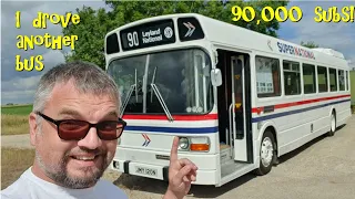 90,000 subs! Leyland SUPER National bus walkaround and drive!