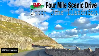 Marine Drive Llandudno 🇬🇧 4 Mile Scenic Drive Great Orme to Colwyn Bay and Llandulas