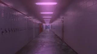 R U Mine? slowed + reverb in a flooded school corridor (Arctic Monkeys)