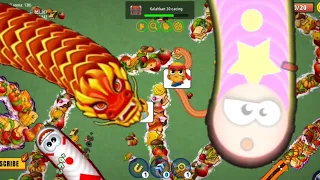 🐍WORMATE ZONE.IO |Rắn Săn Mồi#085 ©PARRT TROLLS STAR WORM|Epic Worms Zone Best Gameplay#shorts