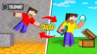 You JUMP = You SWAP POSITIONS (Minecraft)