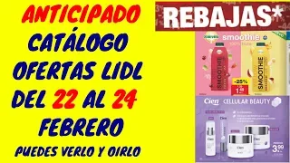 💸LIDL Catálogo OFERTAS de esta semana 💸 22 al 24 Febrero 2020