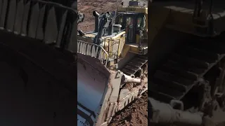 Cat D11T Dozer Ripping Rock #shorts