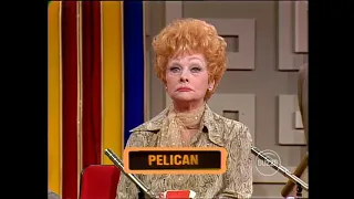 Password Plus: Lucy's incredible clue for "pelican" (5/28/80)