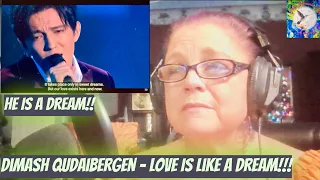 Dimash Qudaibergen - Love Is Like A Dream (Alla Pugacheva)!! Reaction!! He is a Dream!!!