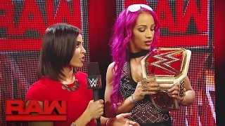 Sasha Banks claims she's the only "Iron Woman" on Team Red: Raw, Dec. 5, 2016