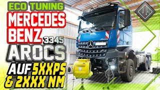 Mercedes Benz Arocs 3345 (Euro 6) | ECO-Softwareoptimierung | MAHA LKW Prüfstand | mcchip-dkr