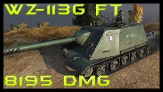 World of Tanks WZ-113G FT Tier 10 Chinese TD 5 frags 1351 EXP - Karelia