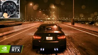 BMW M4 Night Gameplay - Immersive Realistic ULTRA Graphics | Need For Speed 2015