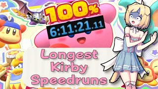 Top 10 LONGEST Kirby "Speed"runs