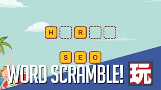 Word Scramble Game with Playmaker - Unity