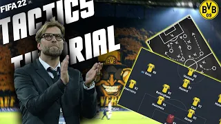 How to play like Klopp's  Borussia Dortmund 2012/13 in FIFA 22