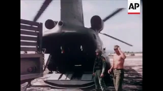 US Army CH-47 Chinook during the Vietnam War