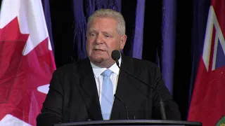Premier Ford delivers remarks in London | March 19