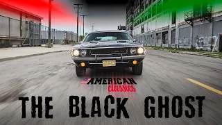 The BLACK GHOST - AMERICAN CLASSICS meets the Detroit street racing legend - 1970 Dodge Challenger