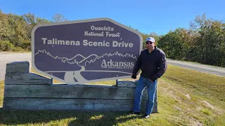 Riding the Talimena Scenic Drive