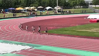 北海道中学陸上　2023年　800メートルB決勝