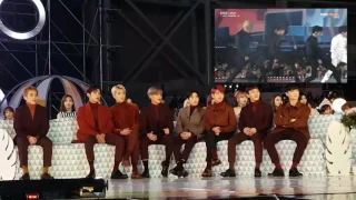 161119 EXO Reaction to SEVENTEEN - Very Nice MMA 2016