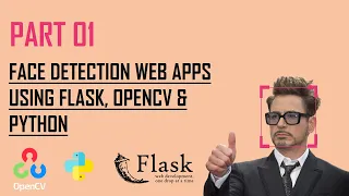 Part 01: Real Time FACE Detection Web Apps l Flask Opencv & Python | KNOWLEDGE DOCTOR | Mishu Dhar