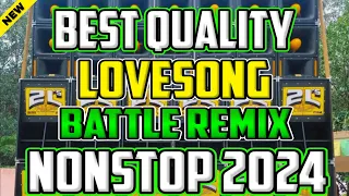 NEW BEST QUALITY LOVESONG BATTLE REMIX NONSTOP 2024 | DJ WAWE WREMIX | SLOWJAM BATTLEMIX