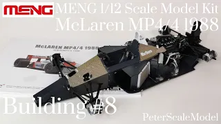 McLaren MP4/4 / 迈凯伦 / Ayrton Senna / MENG Model 1/12 / Scale Model Building / #8 / RS-004