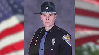 Burial Service for ISP Trooper Aaron Smith