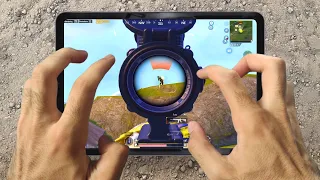 iPad Mini 6 PUBG HANDCAM 🔥 FHD+60FPS ❤️ 4 Fingers claw + Full Gyro 🔥 Best Sensitivity