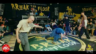 JESTER & DOPE DOG vs FLOWZEE & SEBA  |2vs2 TOP 8 | Original BREAK THE FLOOR Slovenia 2023