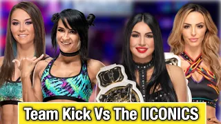 Team Kick Vs The IICONICS (Women’s Tag Team Championship Match) [WWE 2K19]