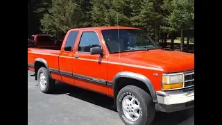 1995 DODGE DAKOTA 4X4 MAGNUM V8 SLT